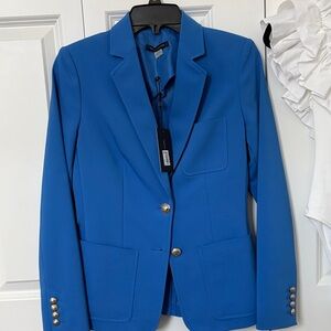 Tommy Hilfiger Royal Blue Blazer with Metallic Buttons